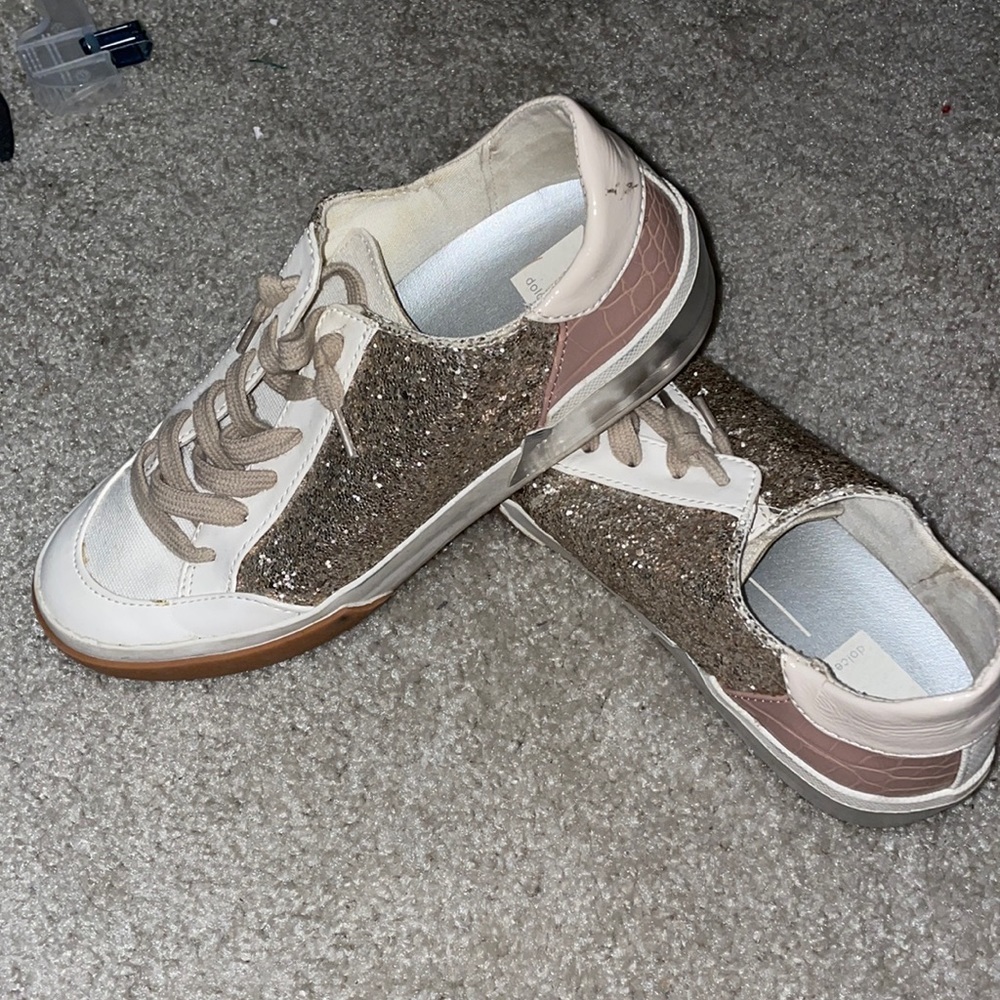 Dolce Vita slip on sneaker with glitter